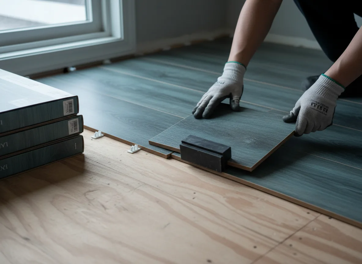 Luxury Vinyl Plank Installation company in Forbes, ND
